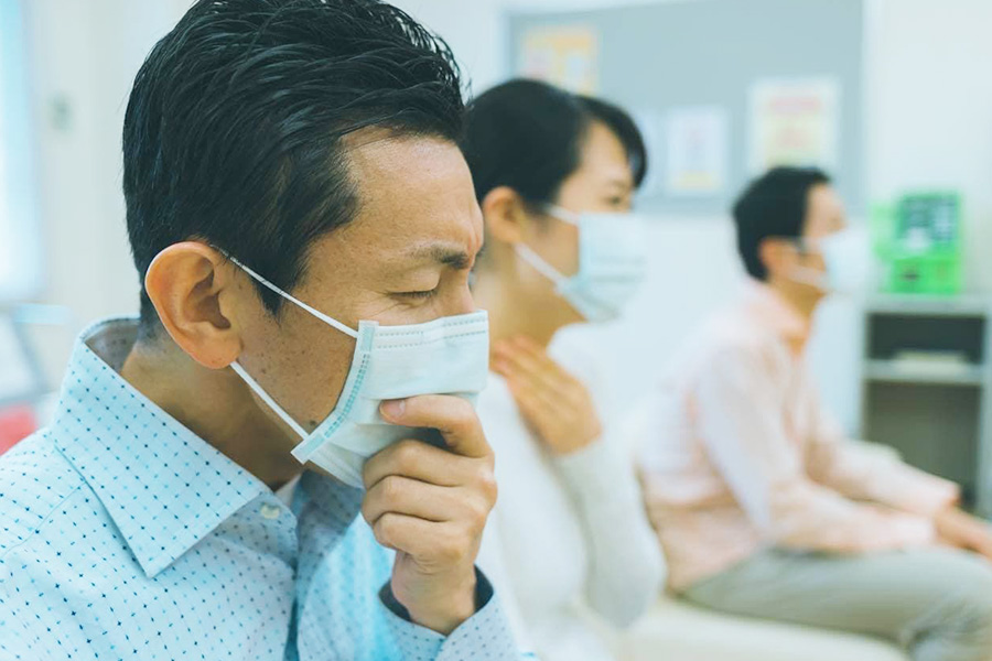 外来は予約制ではありません